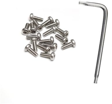 SPOUPKFKCK Couvercle de Batterie inférieur, vis métalliques en Acier Inoxydable adaptées for Xiaomi, pièces réparation for Scooter électrique Mijia M365 et Pro, 21