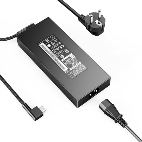 280W 19.5V 14.36A GaN-Netzteil für Razer Blade 16 18 RZ09-0483 RZ09-0484 RTX 4070 4080 4090 inklusive AC-Netzkabel