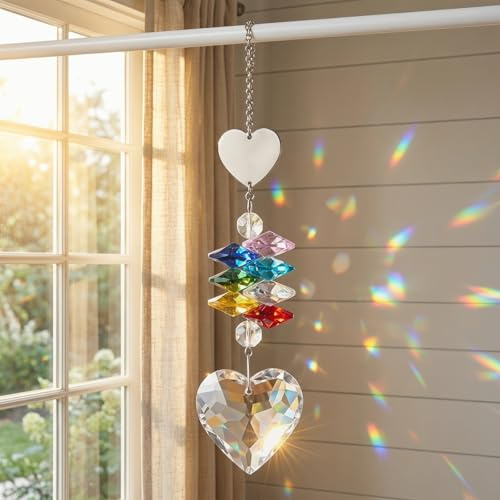 Personalised Pet Memorial Suncatcher Kit, Elegant Crystal Suncatcher Sympathy Gift, Bereavement Memorial Plaque for Dog & Cat Loss, Hanging Crystal Sun Catcher for Window, Versatile Memorial Display