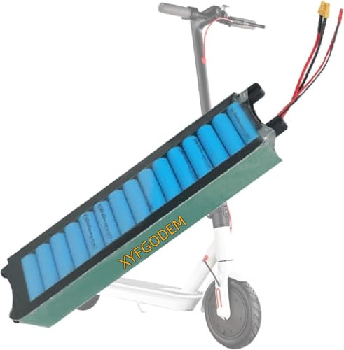 Batteria per monopattino elettrico M365 da 36 V, 10,4 Ah, 5,2 Ah, 6,6 Ah, 7,8 Ah, confezione batterie per Hoverboard 36 Volt, al litio di ricambio con connettore XT30+JST, 36 V 6,6 Ah