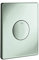 Grohe Abdeckplatte Skate 156 x 197 mm, Druckknopfbet., a.ABS, mattchrom, 37547P00