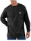 Carhartt Men's Workwear Jersey Pocket Long-Sleeve Shirt K126 (Regular and Big & Tall Sizes) - Black - XXL Tall