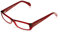 Armani Gestell 717 (51 mm) bordeaux