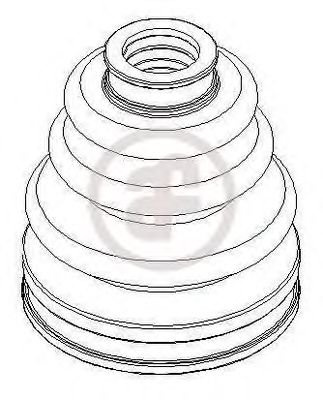 AUTOFREN SEINSA D8425 Faltenbalgsatz Antriebswelle Kompatibel mit TOYOTA AURIS NRE15, ZZE15, ADE15, ZRE15, NDE15 4344852030