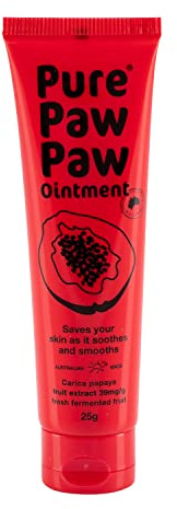 Pure Paw Paw Original All Purpose Australian Ointment to Smooth and Soothe, Suitable For Lips, All Skin Types and Makeup 25g