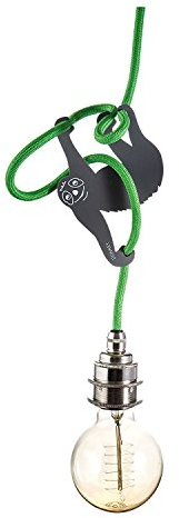 DONKEY Products Cable Art Winnie, Kabelhalter, Lampenkabel Halter, Kabel Organizer, Faultier, 330213