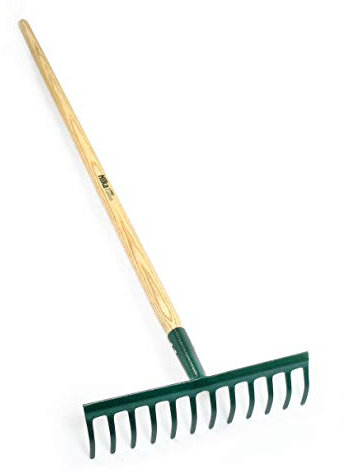 Hilka Tools 92066040 Râteau à 12 dents Acier carbone