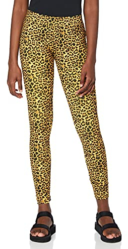 Urban Classics Damen Ladies Pattern Leggings Leggings,, per pack Mehrfarbig (leo 01720), W(Herstellergröße: M)