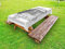 ABAKUHAUS Antiquität Outdoor-Tischdecke, Griechischen Pantheon Sketch, dekorative waschbare Picknick-Tischdecke, 145 x 305 cm, Schwarz-Weiss