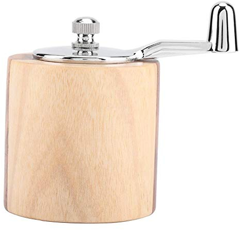 Aigend Pfeffermühle - Hochwertige manuelle Pfeffermühle Meersalz Kräuter Gewürze Mühle Mahlen Praktisches Küchenwerkzeug mit Langer Kurbel