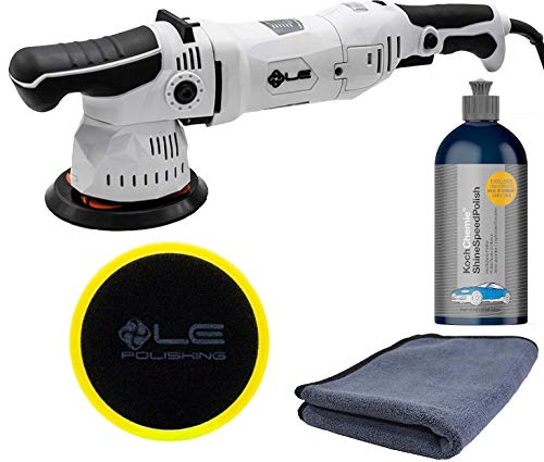 ADVANTUSE Poliermaschinen Set Liquid Elements T3200 V3 Sets (T3200 Starterset mit Politur und One Step Polierschwamm)