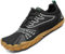 SAGUARO Barfußschuhe Herren Damen Traillaufschuhe Outdoor & Indoor Training Fitnessschuhe Wander Wald Strand Straße Laufschuhe Walkingschuhe Schnell Trocknend Badeschuhe, Krähe Schwarz, 45 EU