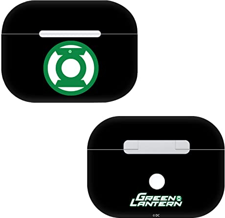 Head Case Designs Offizielle Green Lantern DC Comics Schwarz Grafiken Vinyl Haut Aufkleber Abziehbild Abdeckung kompatibel mit Apple AirPods Pro