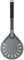 Karboby Pizzaschaufel aus Hart Eloxiertes Aluminium, Perforierter Pizzawender Metall Pizzaschieber Kurze Kleine Runde Brotschaufel für Hausgemachtes Pizza Brot, 8 Zoll