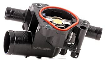 RIDEX 316T0243 Termostato motore con guarnizione con sensore Compatibilità con NISSAN Qashqai/Qashqai +2 I J10, NJ10