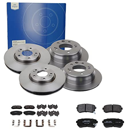 Bremsen Set Bremsscheiben + Bremsbeläge VA HA für Hyundai ix35 Kia Sportage SL