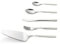 Cubiertos de Postre Acero Inoxidable Juego Pack Cubertería Postre Pala, Cuchara, Tenedor, Cuchillo, Cucharilla Fabricado en UE (25 Piezas)