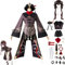 FANKXIUXI Genshin Impact Hu Tao Cosplay Kostüm Outfit Spiel Anime Charaktere Venti Uniform Kleid Full Set Halloween Dress Up Anzug mit Perückenhut L