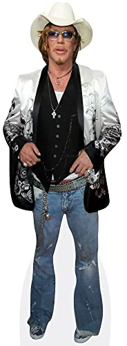 Mickey Rourke (Jeans) Pappaufsteller lebensgross