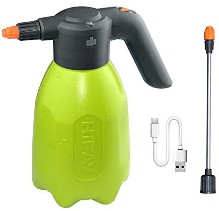 HIFAY ES2-PRO Electric Spray Bottle 2L/0.5Gallon, Rechargeable Battery Powered Sprayer Spray 60 Bottles On a Single Charge, Automatic Plant Mister，Pump Sprayer,Indoor Watering Can for Plants