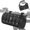 Eyein Bike Handlebar Bag - Waterproof Reflective Bicycle Front Bag, Storage Bike Bags Accessories with Shoulder Strap Removable Straps Zipper for Road Mountain Cycling(Square, 2.2L)