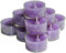 nk Candles 20 dänische Teelichter farbig durchgefärbt ohne Duft (hell-lila)