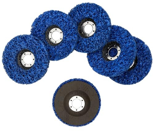 Hoypeyfiy 6PCS Strip Discs Stripping Wheel 115mm 4.5inch Fit Angle Grinder Clean and Remove Paint Coating Rust Welds Oxidation