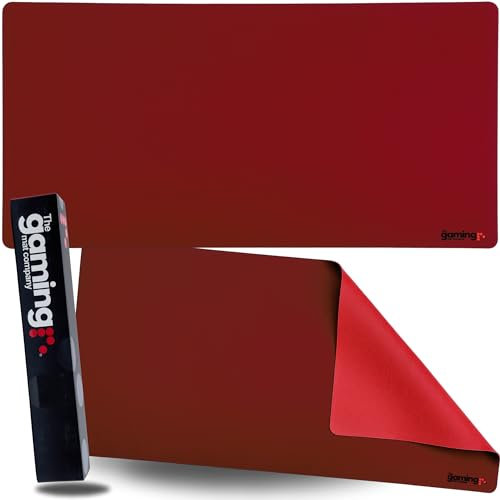The Gaming Mat Company Einzelspieler MTG Spielmatte – 72×36 cm Red Design, kompatibel mit Magic: The Gathering, MTG Karten, TCG, großes Gaming-Mauspad.