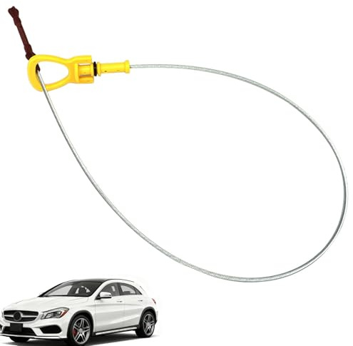 AOUTTUOA 270-010-41-01 Engine Oil Dipstick Compatible with Mercedes-Benz CLA250 GLA250 2014-2020 GLA45 AMG 2015-2019 Measuring Rod Dip Stick for Checking Oil Level, Replace 2700104101 A2700104101