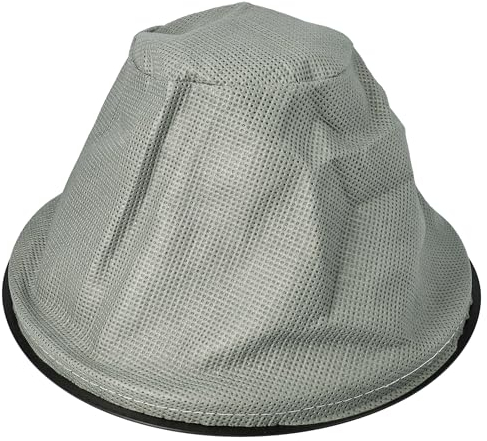 vhbw Sackfilter kompatibel mit Ulsoni IP X0 Kaminsauger, Aschesauger - Ersatz-Filter, Abwaschbar Schwarz Grau