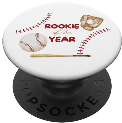 Rookie des Jahres: Baseball PopSockets mit austauschbarem PopGrip