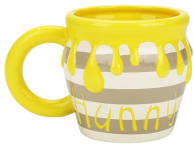 Winnie The Pooh Hunny Pot - Tazza in ceramica scolpita, 473 ml