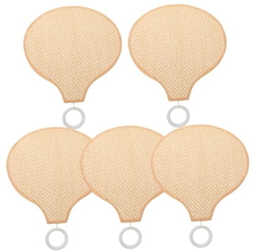 Angoily 1 Set Petal Lampshade DIY Jigsaw Lampshade Tulip Lamp Shade Chandelier Lampshade Lily Lamp Shade Ceiliing Lamp Shade Shades Hanging Lamp Shade Chandelier Lamp Shade Khaki Metal