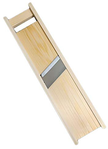 Coupe-légumes en bois et carotte coréenne - Léger - Design ergonomique - Confortable