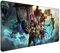Arcane League of Legends Gaming Mauspad,Groß Mousepad XXL 900 x 400 mm,rutschfeste Gummiunterseite genähte Kanten,für PC, Laptop,Großer Erweiterter Schreibtisch Schutz Für Home Office.