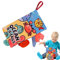 Xinhuju Weiches Babybuch - Aktivitatsbuch | Früherziehungsspielzeug Kindergarten Aktivitäten Für Krippe Und Reisen Mädchen Kinder Alter 0-3 Jahre