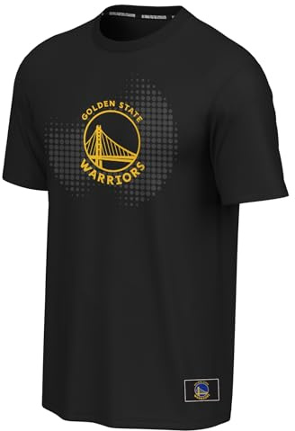 NBA Golden State Warriors T-Shirt mit Grafik, Schwarz