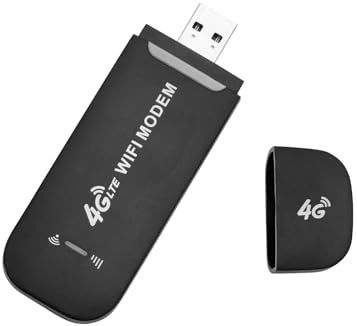 Modem USB 4G LTE, router Wi-Fi con slot per scheda SIM, fino a 10 utenti, per viaggi, casa, ufficio, hotspot mobile, connessione stabile, crittografia WPA2