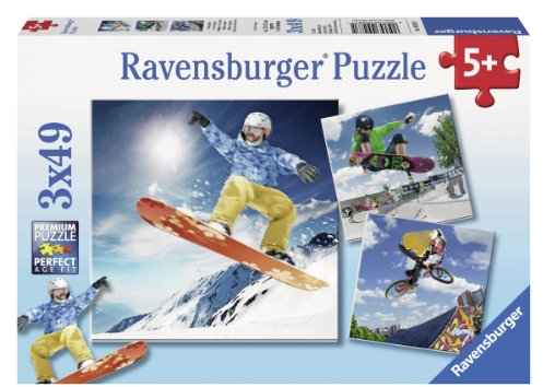 Ravensburger Kinderpuzzle Berufe, 3 x 49 Teile Puzzle