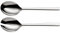 WMF Sonic Salatbesteck Edelstahl 23,9 cm, klein, Salatgabel und Servierlöffel, Cromargan protect Edelstahl poliert, kratzbeständig, spülmaschinenfest