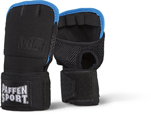 PAFFEN SPORT Gel WRAP Bandage mit Gelpolster; schwarz/weiß/Aqua; GR: S/M