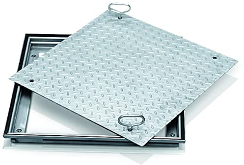 ZARGES Schachtabdeckung Aluminium 600 x 600 mm