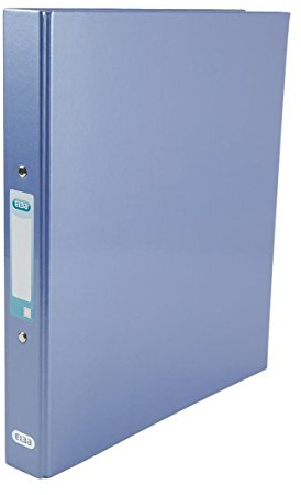 Elba A4 25 mm Classy Ring Binder - Metallic Blue (Pack of 1)