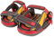 RS1 Pocket Roller Rollschuhaufsätze für Schuhe rot Gris/Rouge/Jaune 36,5-39