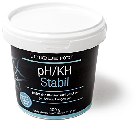Unique Koi pH KH Stabil 500 g für 10000 l Teichwasser Wassertest