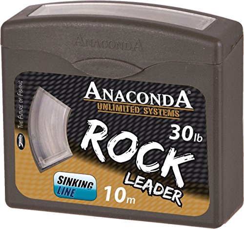 Anaconda Unisex – Erwachsene 10C4039507201890C10 Rock Leader 20m 30lb 2224230 Vorfachschnur Karpfen Schnur, Bunt, Normal