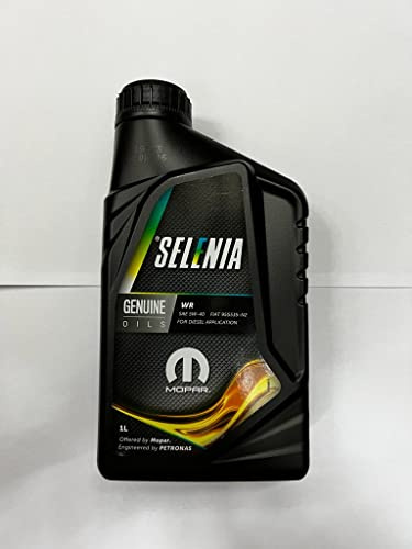 Selenia 4 Liter Motoröl WR 5 W40 spezifisch für die Fahrzeuge von Fiat, Alfa und Lancia.