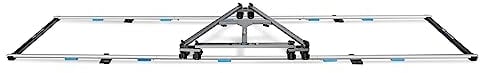 PROAIM Swift Dolly with 12ft Straight Track for Jib Camera Crane. Built For Light Travel & Quick Setup. Payload: Dolly - 159kg /350lb (P-SFT-DT-12)