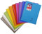 Clairefontaine 386601C Un Cahier à Spirale Koverbook - 24x32 cm - 160 Pages Petits Carreaux avec Marge - Papier Blanc 90 g - Couverture Polypro Couleur Aléatoire