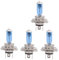 E Support 4 X KFZ Auto H4 6000K Xenon Gas Halogen Scheinwerfer Weiß Licht Lampen Birnen 55W Autolampen Long Life